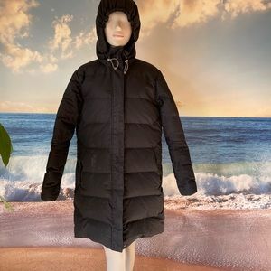 Mid length down parka by Helly Hansen.